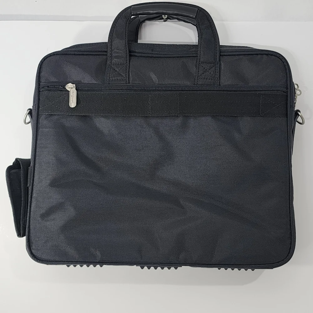 LIKE NEW Targus‎ Black Nylon Briefcase/Attache/ Organizer Bag